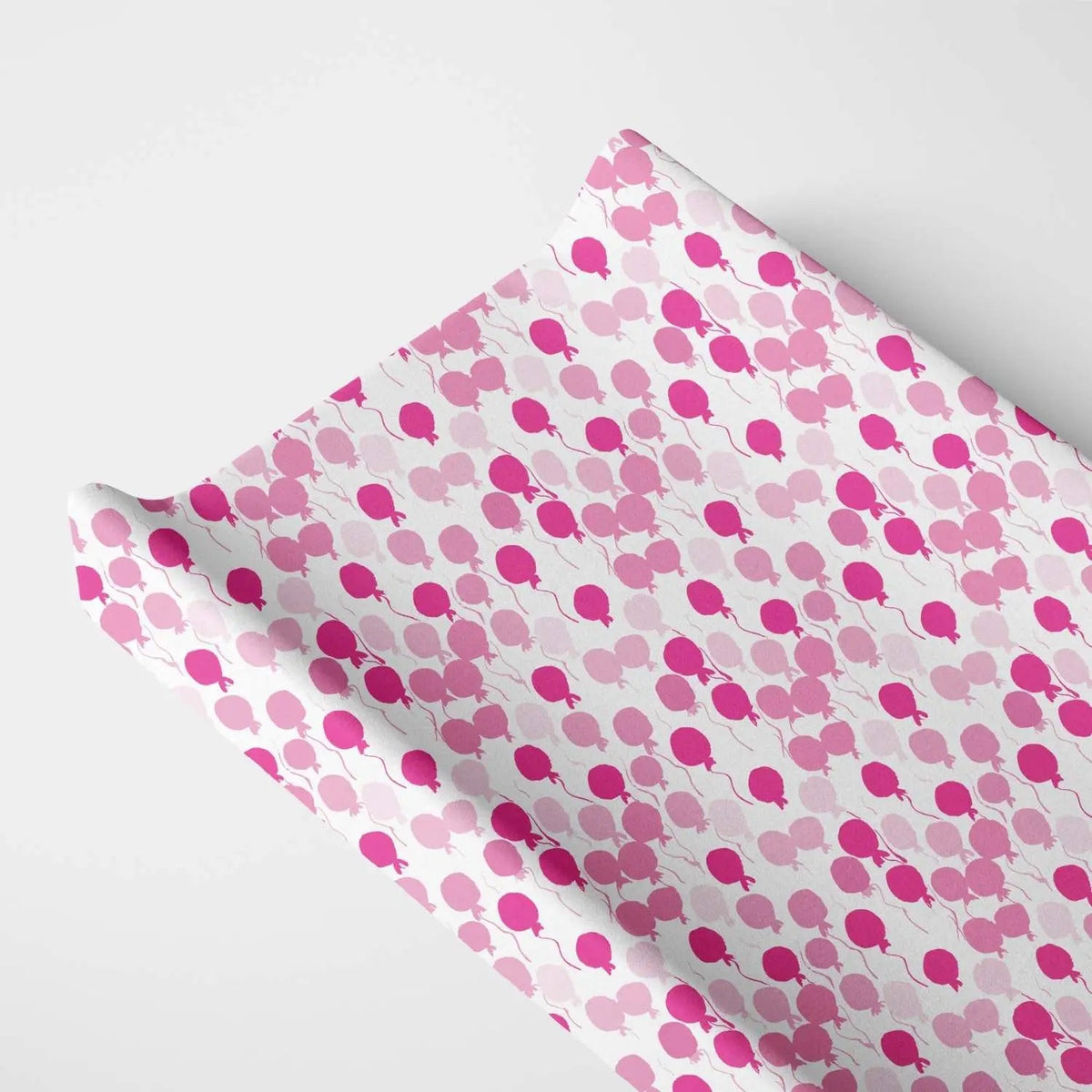 Norani Baby Organic Changing Pad Cover - Pink Balloons - 