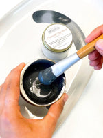 Butter Me Up Organics Organic Charcoal Mask with Detoxifying Ingredients for Clear Glowing Skin - 