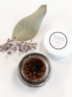 Butter Me Up Organics Organic Chocolate Lip Scrub with Deep Hydration for Flaky Chapped Lips - 