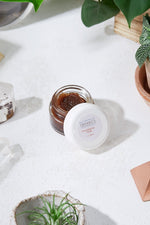 Butter Me Up Organics Organic Chocolate Lip Scrub with Deep Hydration for Flaky Chapped Lips - 