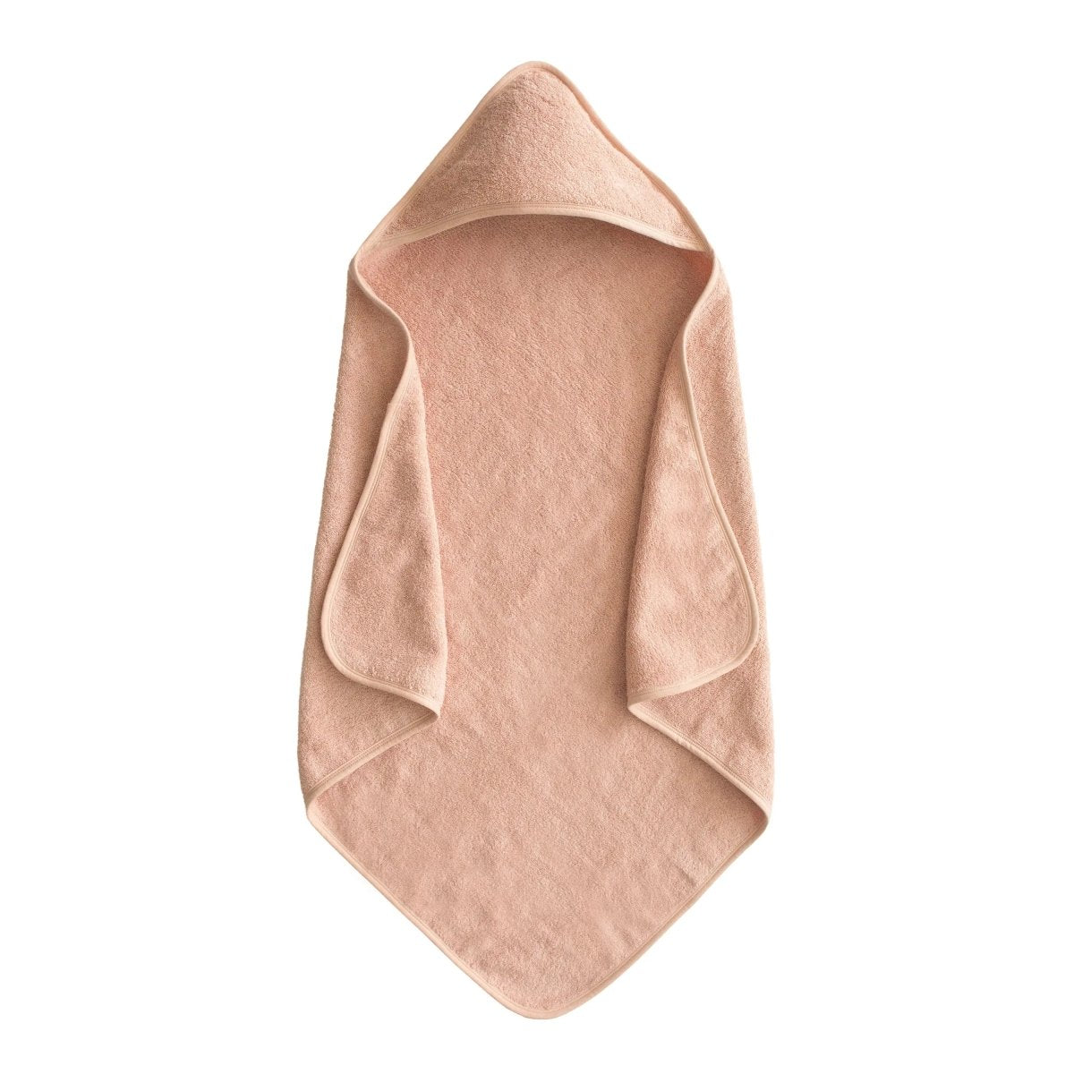 Mushie Organic Cotton Baby Hooded Towel Soft and Absorbent for Cozy Cuddles - Everetts Place Boutique - 