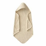 Mushie Organic Cotton Baby Hooded Towel Soft and Absorbent for Cozy Cuddles - Everetts Place Boutique - 