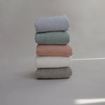 Mushie Organic Cotton Baby Hooded Towel Soft and Absorbent for Cozy Cuddles - 