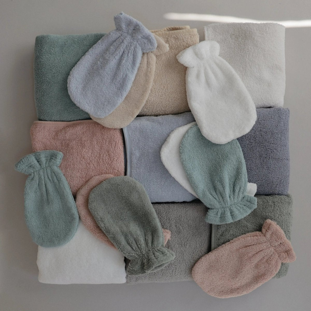 Mushie Organic Cotton Baby Hooded Towel Soft and Absorbent for Cozy Cuddles - 