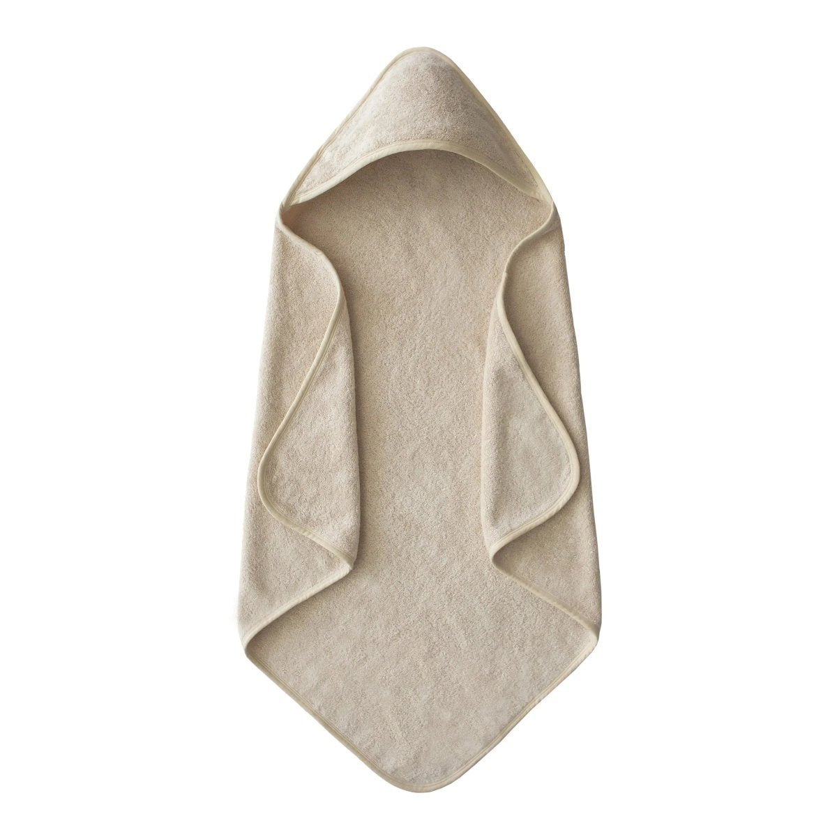 Mushie Organic Cotton Baby Hooded Towel Soft and Absorbent for Cozy Cuddles - Everetts Place Boutique - 