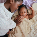 Mushie Organic Cotton Baby Hooded Towel Soft and Absorbent for Cozy Cuddles - Everetts Place Boutique - 