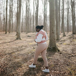 Mushie Organic Cotton Baby Wrap for Bonding and Comfort with Built - In Pocket - Everetts Place Boutique - 