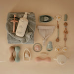 Mushie Organic Cotton Bath Mitt for Babies and Toddlers Extra Soft and Absorbent - Everetts Place Boutique - 