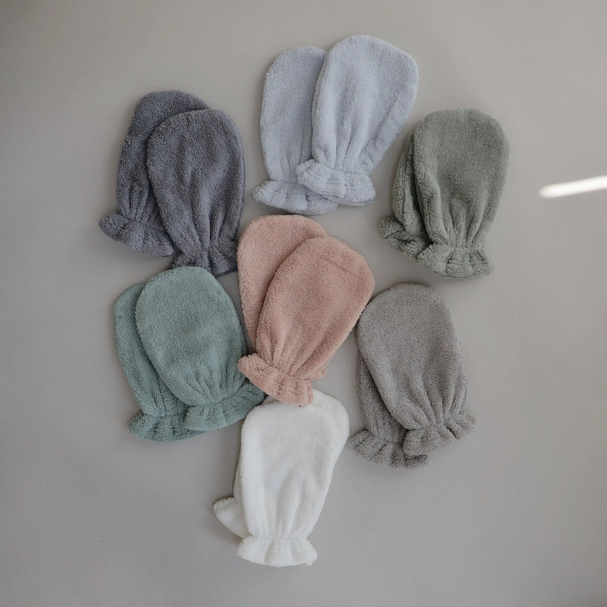 Mushie Organic Cotton Bath Mitt - 