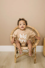 Little Joy Co. Organic Cotton Big Bro T Shirt Romper For Babies Ultra Soft - Everetts Place Boutique - 