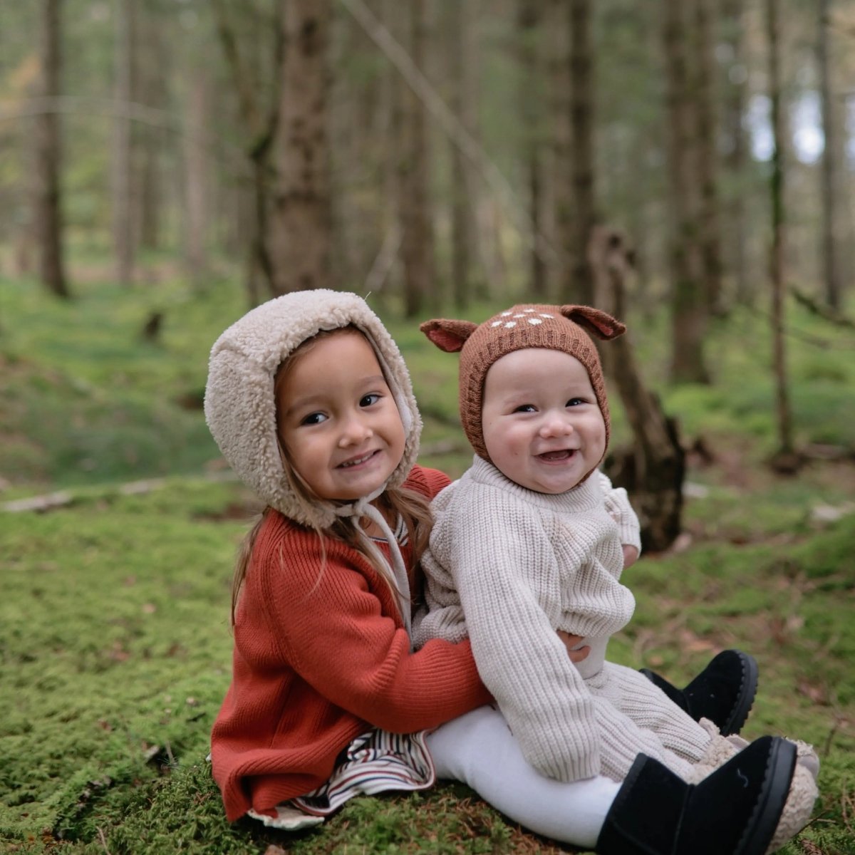 Mushie Organic Cotton Chunky Knit Sweater for Baby - 