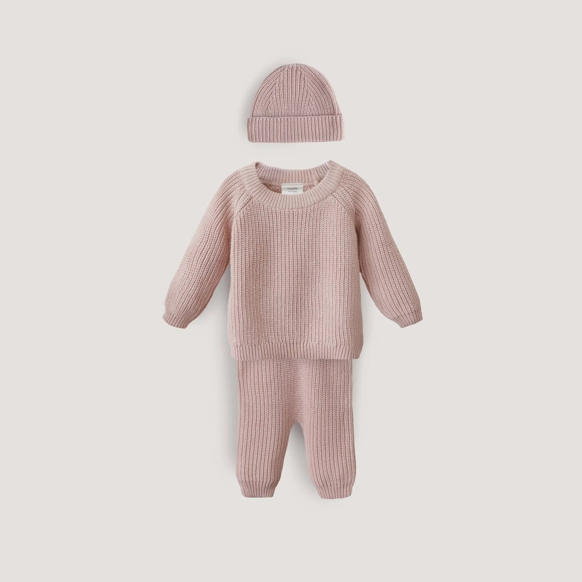 Mushie Organic Cotton Chunky Knit Sweater for Baby - 