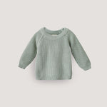 Mushie Organic Cotton Chunky Knit Sweater for Baby - 