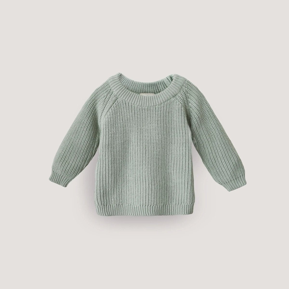 Mushie Organic Cotton Chunky Knit Sweater for Baby - 