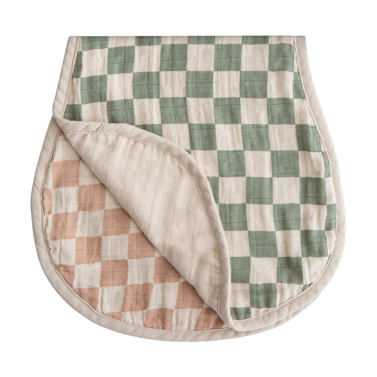 Mushie Organic Cotton Muslin Burp Cloth 2 - Pack - 