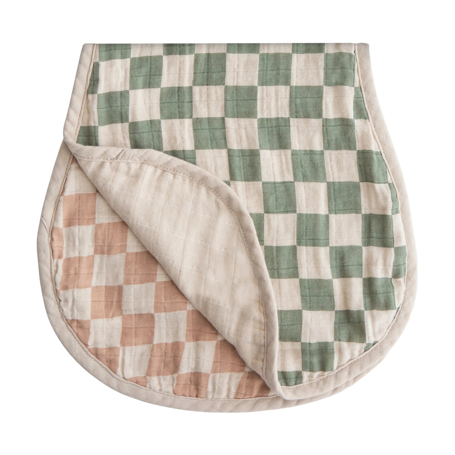 Mushie Organic Cotton Muslin Burp Cloth 2 - Pack - 