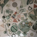 Mushie Organic Cotton Muslin Burp Cloth 2 Pack - Everetts Place Boutique - 