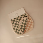 Mushie Organic Cotton Muslin Burp Cloth 2 Pack - Everetts Place Boutique - 