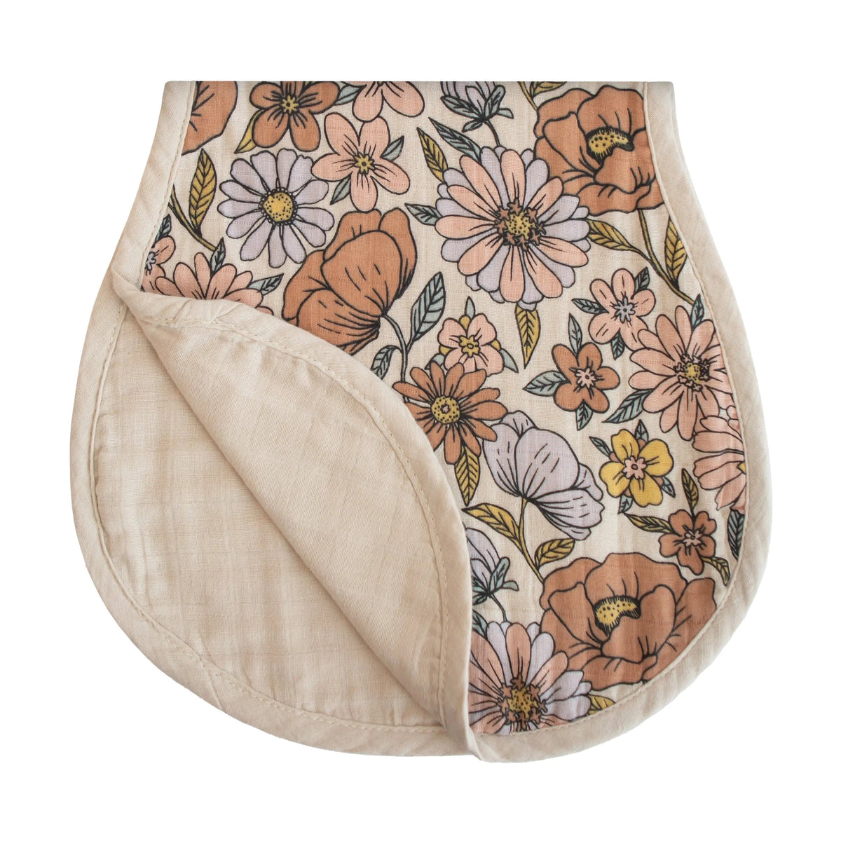 Mushie Organic Cotton Muslin Burp Cloth 2 - Pack - 