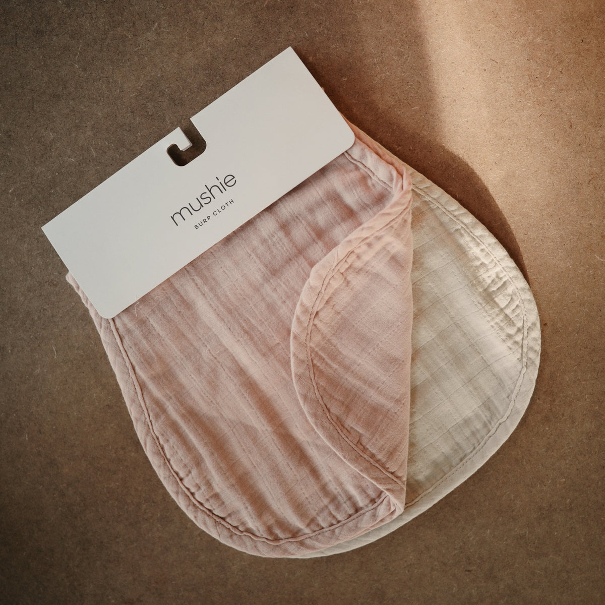 Mushie Organic Cotton Muslin Burp Cloth 2 - PackEveretts Place