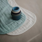 Mushie Organic Cotton Muslin Burp Cloth 2 Pack - Everetts Place Boutique - 