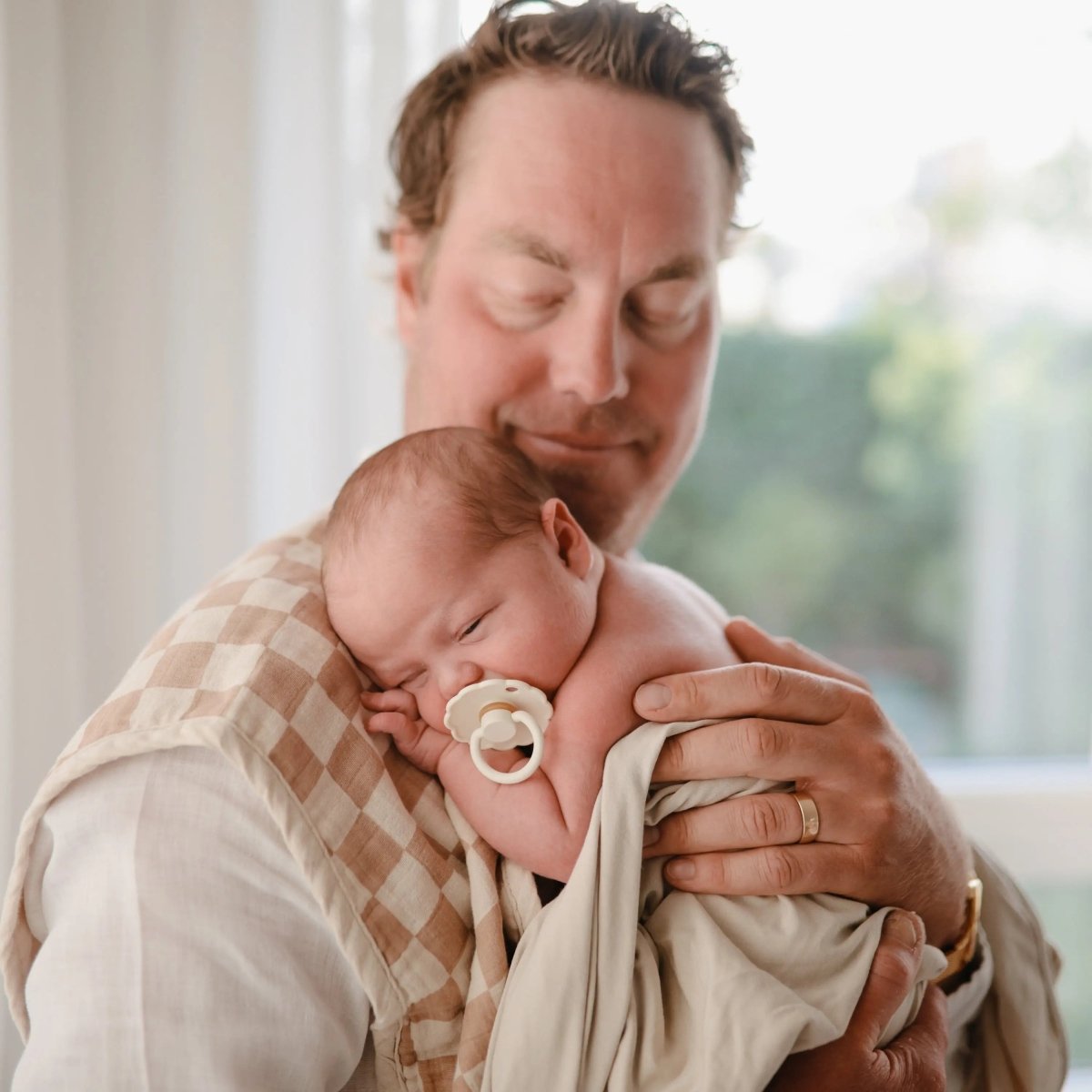 Mushie Organic Cotton Muslin Burp Cloth 2 Pack - Everetts Place Boutique - 