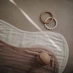 Mushie Organic Cotton Muslin Burp Cloth 2 Pack - Everetts Place Boutique - 