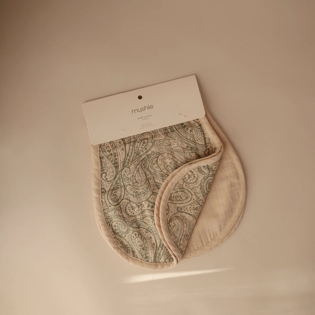 Mushie Organic Cotton Muslin Burp Cloth 2 Pack - Everetts Place Boutique - 