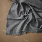 Mushie Organic Cotton Muslin Cloths 3 Pack Extra Soft Versatile Nursery Essentials - 