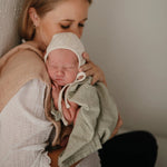 Mushie Organic Cotton Muslin Cloths 3 Pack Extra Soft Versatile Nursery Essentials - 