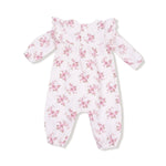 Angel Dear Organic Cotton Muslin Petal Ruffle Long Sleeve Romper - Everetts Place Boutique - 