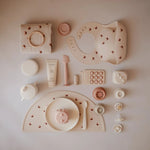 Mushie Organic Cotton Muslin Swaddle Blanket for Baby Cuddling and Nursing - 