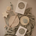 Mushie Organic Cotton Muslin Swaddle Blanket for Baby Cuddling and Nursing - 