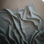 Mushie Organic Cotton Muslin Swaddle Blanket for Baby Cuddling and Nursing - 