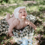 Mushie Organic Cotton Muslin Swaddle Blanket for Baby Cuddling and Nursing - 