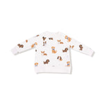 Angel Dear Organic Cotton Raglan Sweatshirt And Jogger Set For Kids - Everetts Place Boutique - 