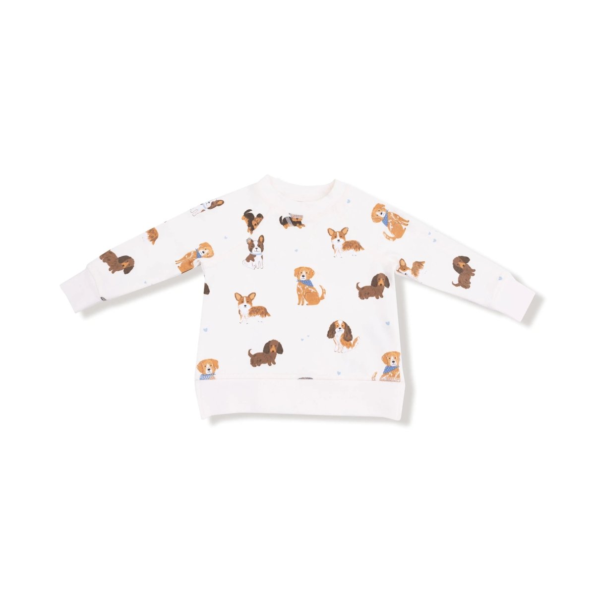 Angel Dear Organic Cotton Raglan Sweatshirt And Jogger Set For Kids - Everetts Place Boutique - 