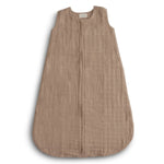 Organic Cotton Sleep Bag for Babies Lightweight Breathable Muslin Design with Two-Way Zipper Sleeveless Full Body Coverage -