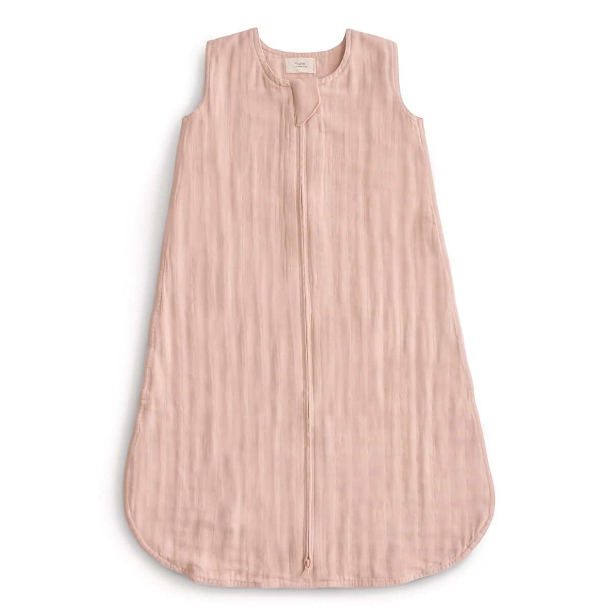 Organic Cotton Sleep Bag for Babies Lightweight Breathable Muslin Design with Two-Way Zipper Sleeveless Full Body Coverage -