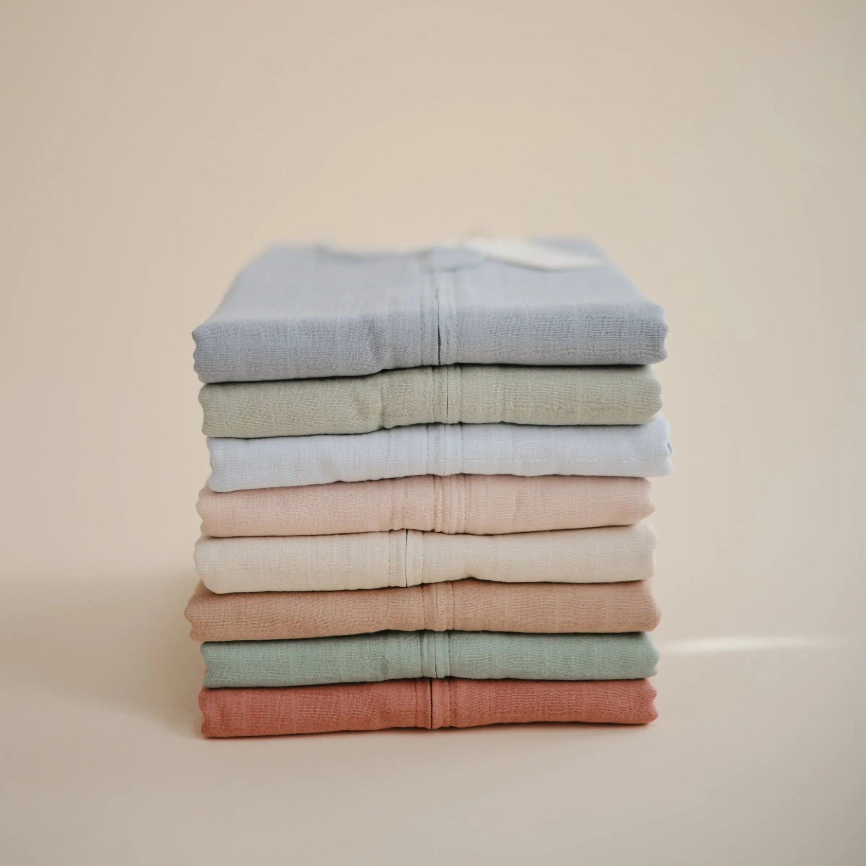 100% Organic Cotton Muslin Baby Sleep Bag for Comfortable Sleep -