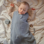 100% Organic Cotton Muslin Baby Sleep Bag for Comfortable Sleep -
