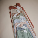 100% Organic Cotton Muslin Baby Sleep Bag for Comfortable Sleep -