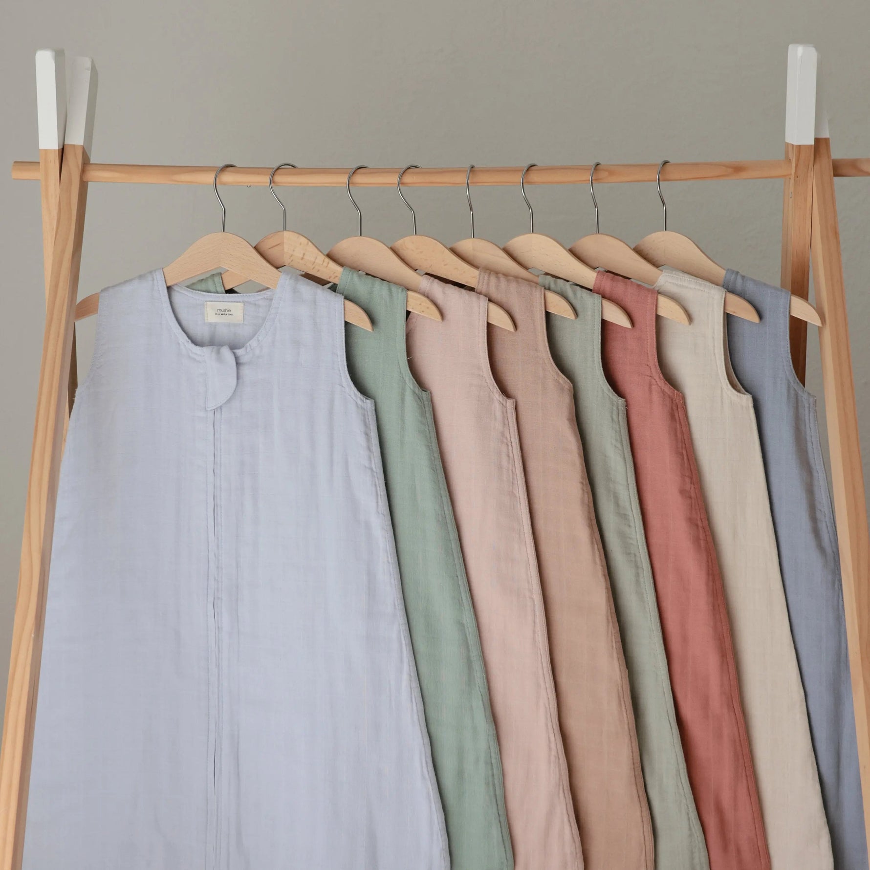 100% Organic Cotton Muslin Baby Sleep Bag for Comfortable Sleep -