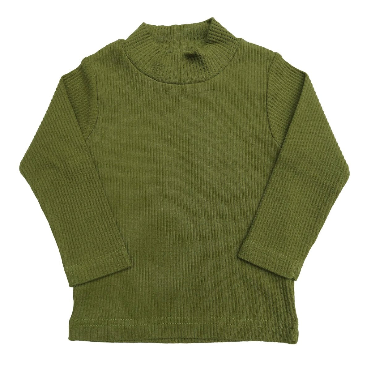 LUCY LUE ORGANICS organic cotton turtleneck baby + toddler top - Everetts Place Boutique - 