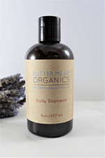 Butter Me Up Organics Organic Daily Shampoo with Gentle Cleansing for All Hair Types - 