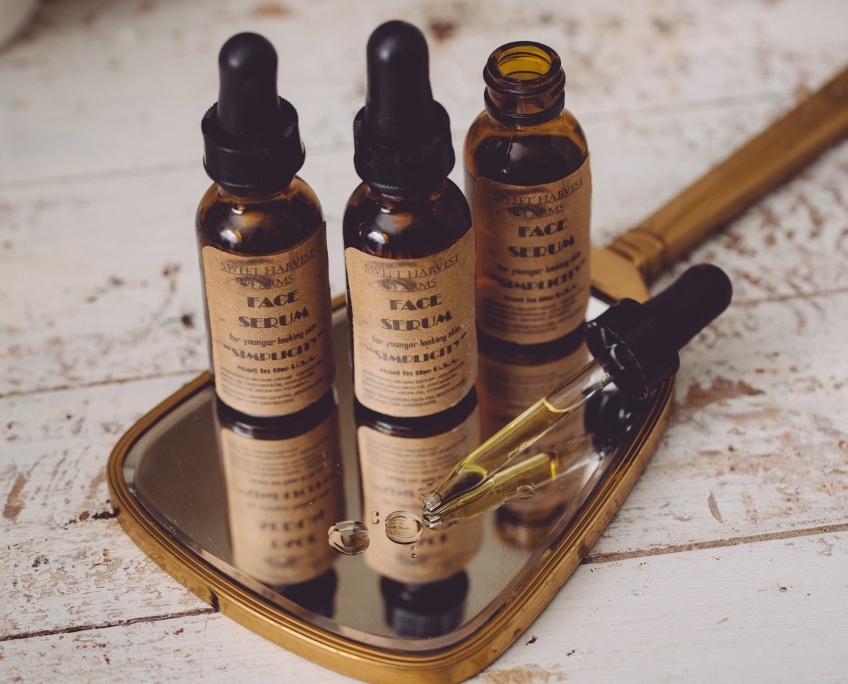 Sweet Harvest Farms Organic Face Serum Radiant Youthful Skin Naturally - Everetts Place Boutique - 