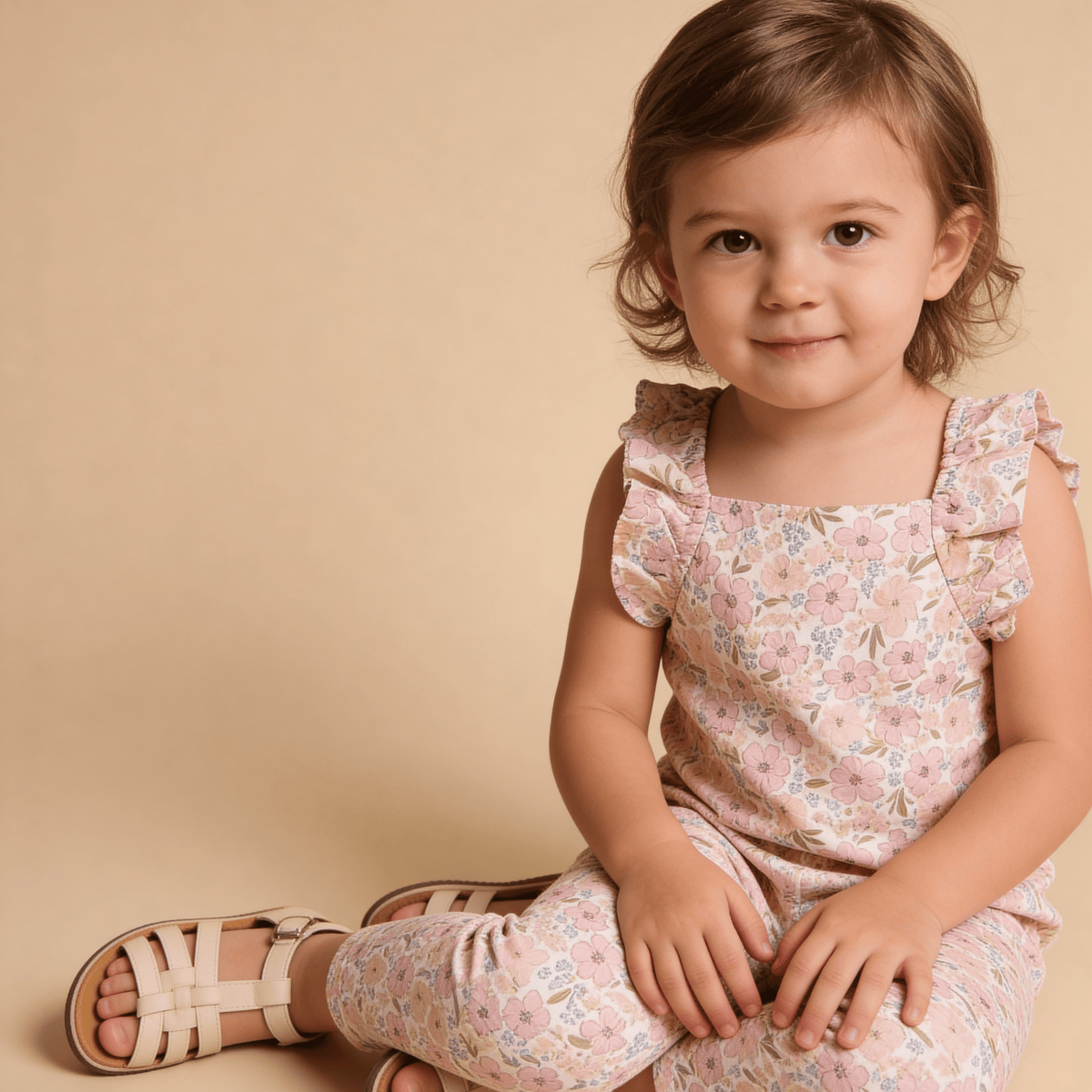 Organic Flutter Romper - Peony - Baby & Toddler Clothing, Pink, Dress, One-piece garment, Textile | Everetts Place