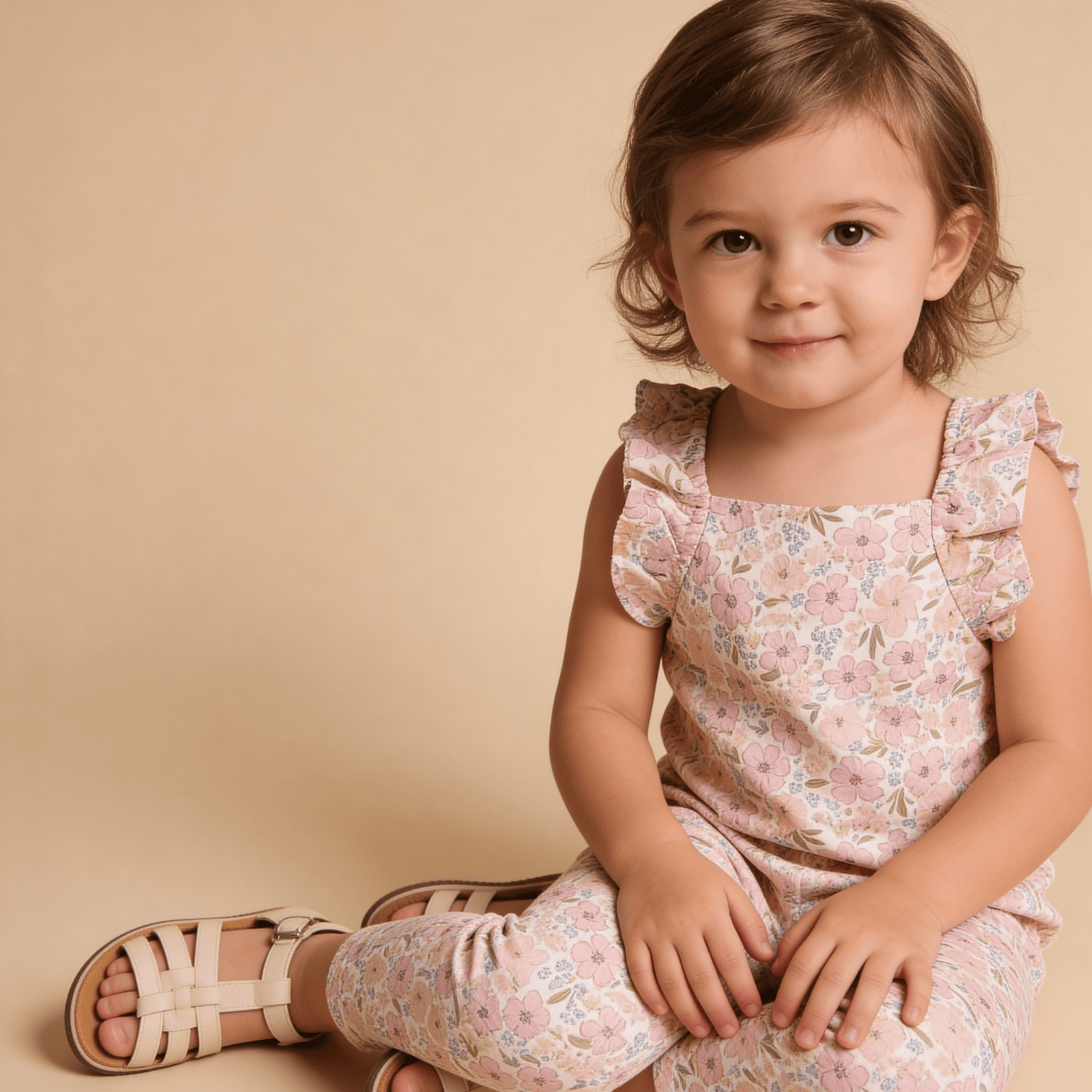 Organic Flutter Romper - Peony - Baby & Toddler Clothing, Pink, Dress, One-piece garment, Textile | Everetts Place