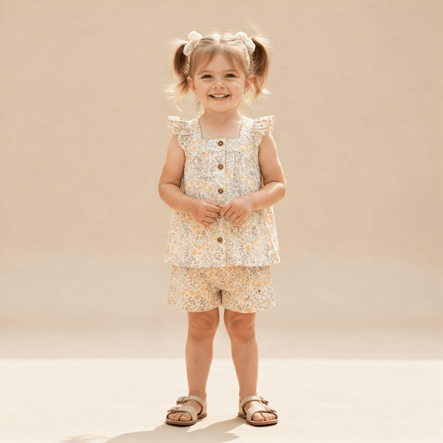 Organic Flutter Top & Shorts Set - Bloomfield - Baby & Toddler Clothing, Fashion, One-piece garment, Dress, Day Dress | Everetts Place