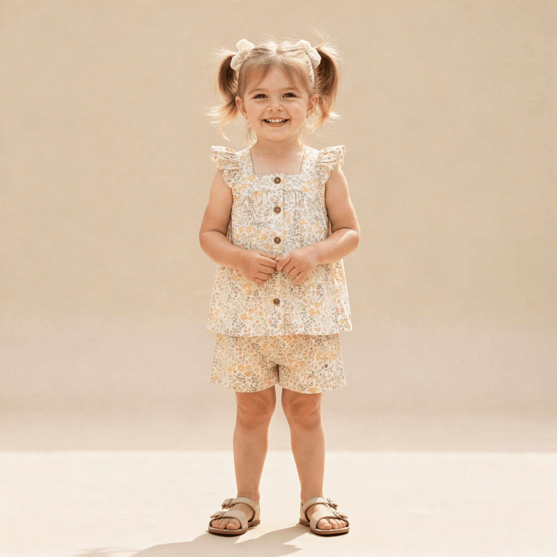 Organic Flutter Top & Shorts Set - Bloomfield - Baby & Toddler Clothing, Fashion, One-piece garment, Dress, Day Dress | Everetts Place